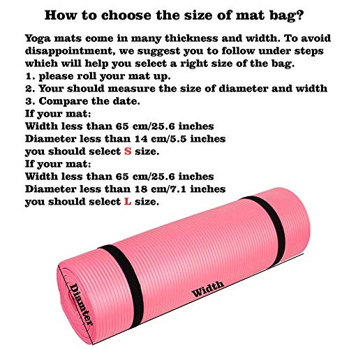 Top-Lander-Yoga-Mat-Carrier-Bag-with-Pockets-100-Cotton-Canvas-Materials-Adjustable-Strap-and-Drawstring-Closure-Design