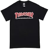 Thrasher Men's Outlined Short Sleeve T Shirt