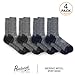 Pembrook Merino Wool Socks for Men & Merino Wool Socks for Women | Merino Wool Sock Pack 4 Pairs | Ski Socks, Hiking Socks, Hunting Socks