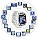 Padgene Singe Bluetooth Smart Watch Phone Mate For Samsung S5 S6 Note 4 HTC Sony Nokia Huawei LG All Android Smartphones-White