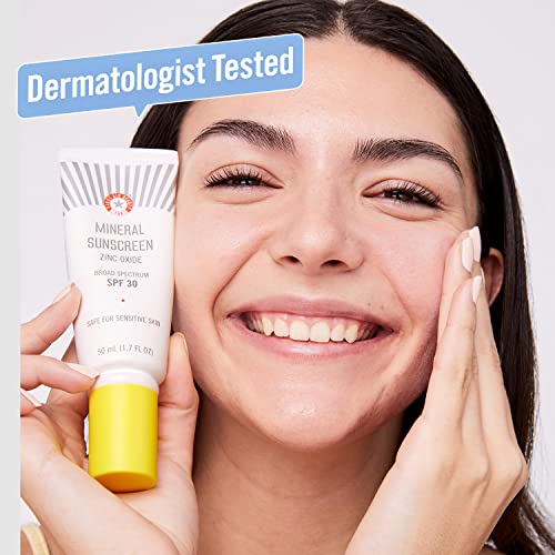 First Aid Beauty Mineral Sunscreen Zinc Oxide, Broad Spectrum, SPF 30
