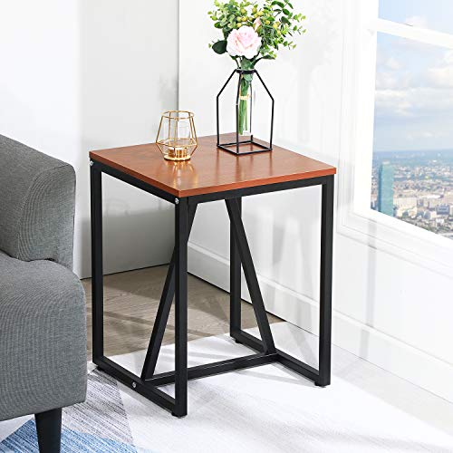 Mesa Auxiliar Lateral Cuadrada Para Sofa Mesita De Noche Para