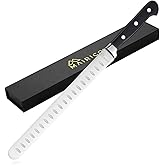 MAIRICO Brisket Slicing Knife - Ultra Sharp Premium 11-inch Stainless Steel Carving Knife for Slicing Roasts, Meats, Fruits and Vegetables