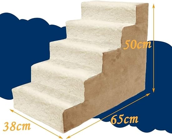 extra wide pet stairs