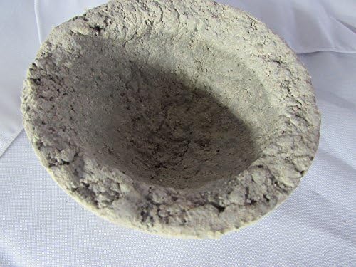 Round Planter Pot Made of 50% Recycled Paper