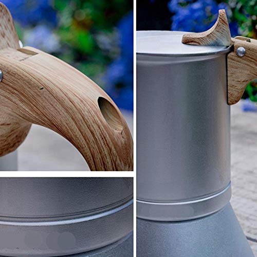 Tubayia Aluminium Espressokocher Mokkakanne Espressokanne Espresso Maker Kaffeekanne – Bild 8