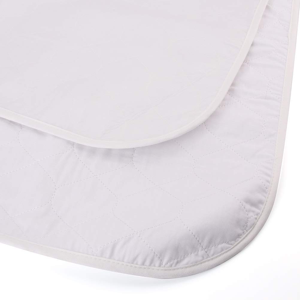 Tebery Toddler Mattress Pad Protector Slip-Resistant Waterproof Mattress Pad Cover - （58.5" x 30"） : Baby