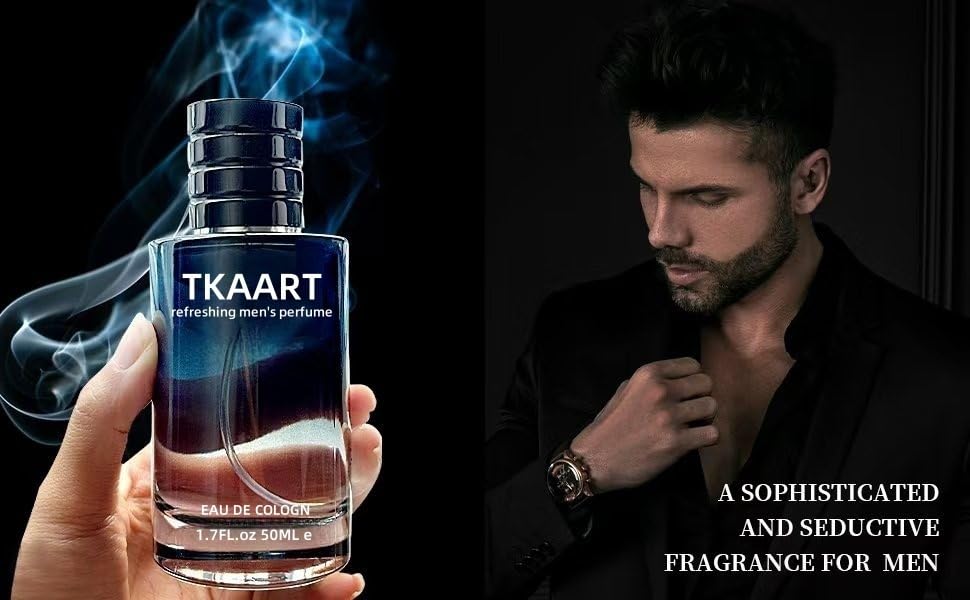 TKAART Hypnosis Cologne for Men - Eau de Parfum, Long-Lasting Fragrance, 50mL Spray Bottle (1 PCS)