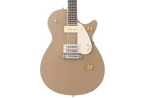 Gretsch G2215-P90 Streamliner Junior Jet Club Electric Guitar - Sahara Metallic with Laurel Fingerboard