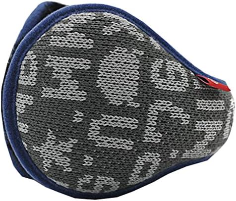 Mraw Grey Letter Wrap Around Earmuffs