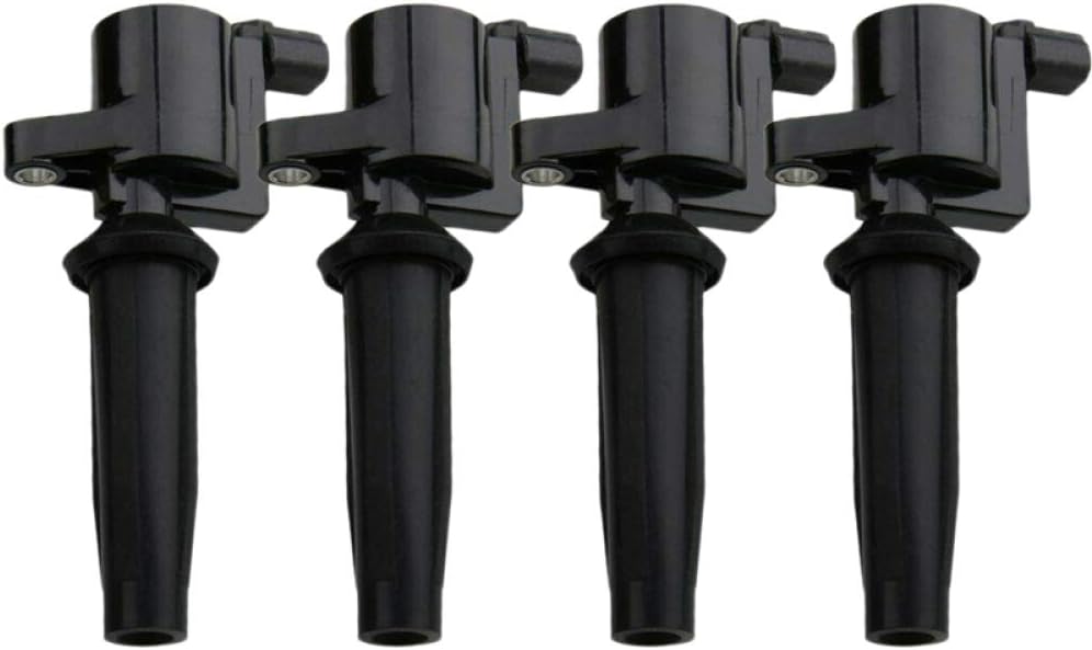 KWWBLX 4Pack Ignition Coil for ford Escape Focus for Mazda 2.0L 2.3L DOHC DG541 FD505 DG507 4M5G 12A366 BC