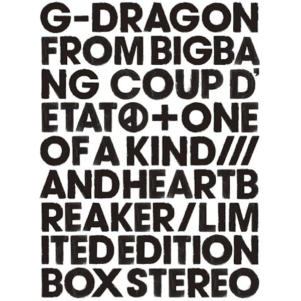 BIGBANG KPOP MUSIC G-DRAGON [KWON JI YONG] GD Solo USB Album