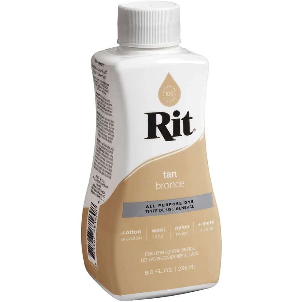 Rit Liquid Fabric Dye Tan 236ml