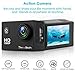 Action Camera HD 1080P Sports Camera Waterproof 30M (IP68) Underwater Camera 12Mp Motorcycle Helmet WiFi Action Cam Bike Forehead Cycling Snorkeling Climbing with Mounting Kit for Kids DveeTech