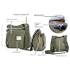 Crossbody-Bags-for-Women-City-Nylon-Lightweight-Travel-Purse-Multi-Pocket-Shoulder-Bag-Handbags