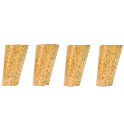 Deplk Solid Wood Furniture Legs Sofa Feet Tapered Support