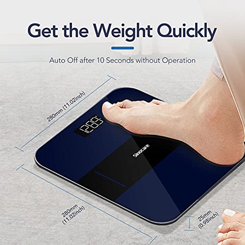 Sinocare Scale for Body Weight, Smart Digital Bathroom Weight Scales