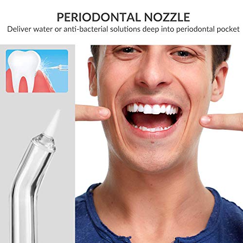 Water Flosser Piks Set Replacement Tips For Most Brand Oral Irrigators (7 pcs)