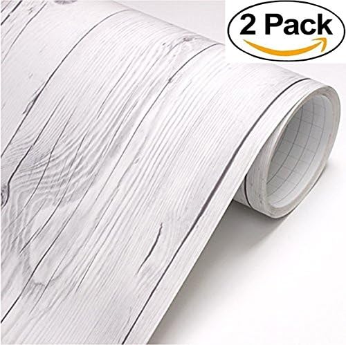 2-PACK Paper Self-adhesive Peel-stick (vintage white)