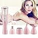 Bikini Trimmer Electric Women Shaver 4 in 1 Nose Trimmer Eyebrow Trimmer Battery Operated Lady Shaver Hair Removal Set Face Body Grooming Kit