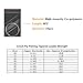 Fly Fishing Tapered Leader with Pre-Tied Loop 9FT Nylon Fly Line Leader (10 Pack) 0X 1X 2X 3X 4X 5X 6X