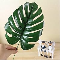 Urgrace 30pcs 3 Verschiedene Grossen Kunstliche Blatt Tropische