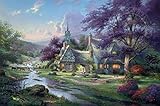 Diamond Painting Thomas Kinkade 12X16 inches 5D DIY Diamond Painting Full Round Drill Rhinestone Embroidery for Wall Decoration