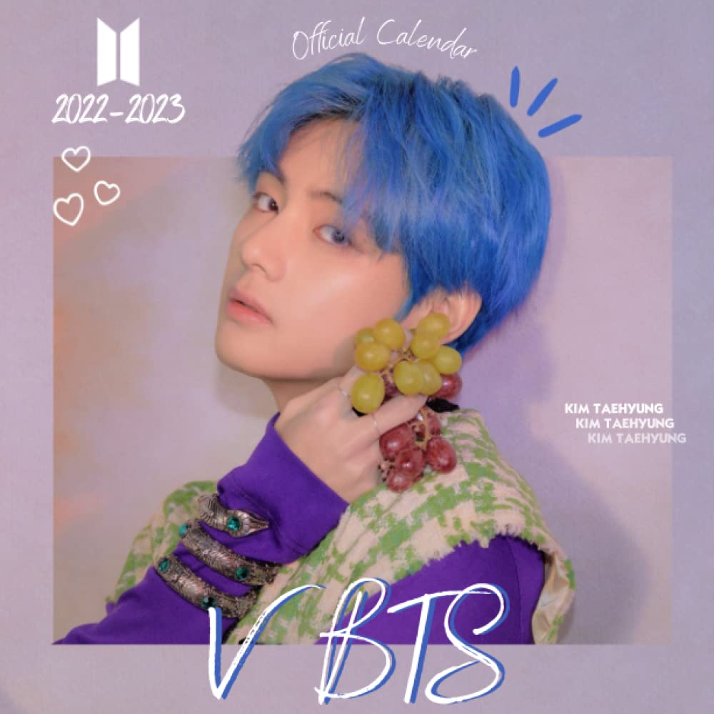 Calendrier 2023 Musique V Bts Calendar 2022: V Bts Official Calendar 2022-2023, Sep 2021 To Sep 2023  Calendar With Exclusive Photos To Decor Your Desk - Music Pop Singer  Songwriter Celebrity (Kalendar Calendario Calendrier): Calendar,