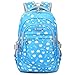 Heart Shaped Waterproof Backpack for Junior Grade or Kindergarten School Girls