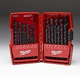 Milwaukee Electric Tool 48-89-2802 Thunderbolt Drill Bit Set, 29 Pieces, 1/16-1/2"