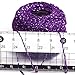 Pack of 15 Pcs 15 Colors Metallic Cotton Crochet Thread Size8 ，Total 655 Yards Knitting Balls Yarn Tatting Doilies Assorted Skeins Lacey Craft Thread
