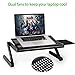 Laptop Table Stand,Portable Laptop Stand for Desk & Bed – Adjustable Riser Lap Tray Stand-Up Computer Lapdesks with Mouse Pad Side Compatible MacBook,Notebook & Tablets for Size up to 17″ (48cm)thumb 2