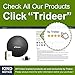 Trideer Yoga Ball Exercise Ball, 5 Sizes Ball Chair, Heavy Duty Swiss Ball for Balance, Stability, Pregnancy and Physical Therapy, Quick Pump Included
