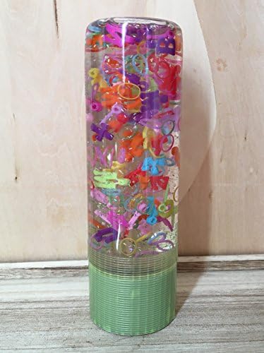 Slo-Mo ABCs Sensory Bottle, Green Trim
