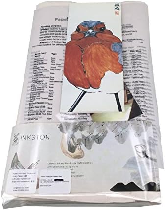 INKSTON Machine-Made Xuan Paper for Practice Purpose 25 Large Sheets 34.5 138cm Per Sheet (25)