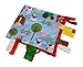 Educational Learning Lovey Ribbon Tag Security Blankets (Farm)