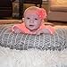 Kids N' Such Minky Nursing Pillow Cover for Breastfeeding Pillows, Herringbone