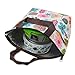 Waterproof Picnic Lunch Bag Lunch Box Tote Insulated Cooler Travel Zipper Organizer Box, flower