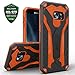 Zizo Static Cover for Samsung Galaxy S7 Edge Case with [Military Grade] with Built-in Kickstand Shockproof and [Impact Dispersion Technology]