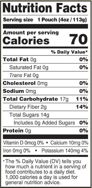 PUMPKIN TREE PETER RABBIT ORGANICS, ORGANIC APPLE AND GRAPE 100% PURE FRUIT SNACK, 4 OUNCE (PACK OF 10)