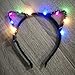 Karen accessories Light up Cat Ears Headbands,LED Flash Costume Kitty Ears 8pcs