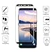LEDitBe Galaxy S9 Screen Protector, Full Screen Tempered Glass Screen Protector Film, Edge to Edge Protection Screen Cover Saver Guard for 3D 9H Hardness Samsung Galaxy S9 Black