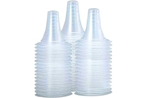 Happy-house 100 Counts Ear Thermometer Probe Covers Refill Caps Lens Filters for All Braun Ear Thermometer Models Thermometers, Disposable Covers for Ear Thermometers