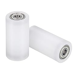 uxcell 2Pcs Nylon Roller Wheel with