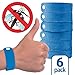 OUTXPRO 6 Pack Mosquito Repellent Bracelet - Micorfiber No Plastic No Deet Adjustable Waterproof Wristband For Kids, Men and Women Repells Mosquitoes, Flies, Bed Bugs and More