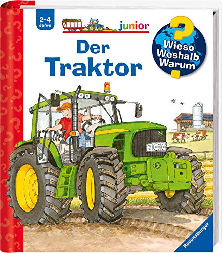 Buchspielbox Wieso? Weshalb? Warum? Junior. Der Traktor + Fahrzeugsticker | ab 2 Jahren | Geschenk-Set – Bild 3