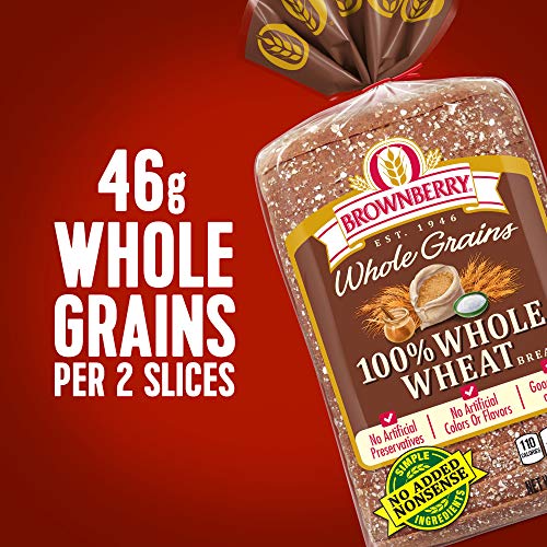 Brownberry 100% Whole Wheat Bread, 24 oz - Image 5