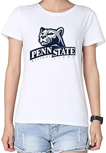 YAK Women's Penn State Nittany Lions T-shirt M White