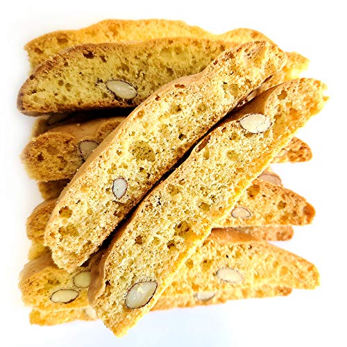 Mandel Bread Almond Biscotti Cookies Gourmet Italian Mandelbrot 1 Lb
