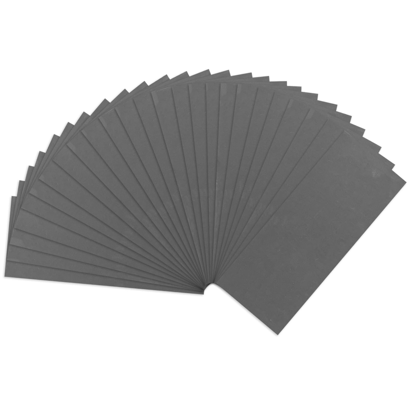 25 pcs 1500 Grit Sandpaper Set Wet and Dry Sandpaper for Wood Walls Metals Cars Sand Paper 9 x 3.6 Inch